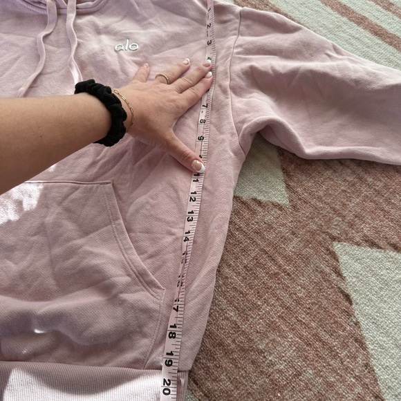 ALO Ballet Pink Accolade Sweatshirt - Picture 9 of 14